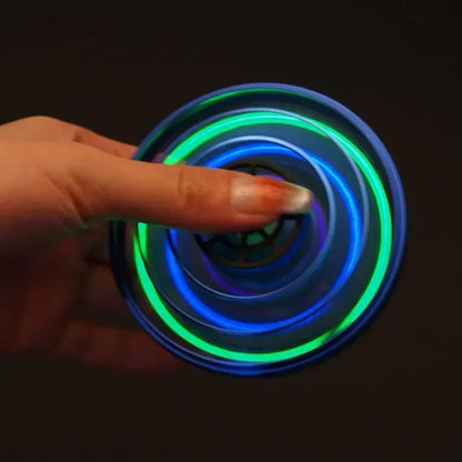 Flying Spinner UFO Boomerang Mini Drone Magic Led Light Kids Children Adult Fidget Toys Christmas Birthday Gift Child