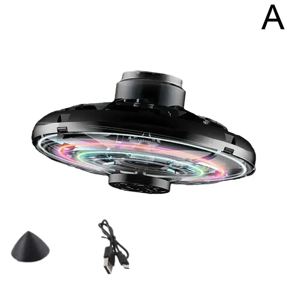 Flying Spinner UFO Boomerang Mini Drone Magic Led Light Kids Children Adult Fidget Toys Christmas Birthday Gift Child